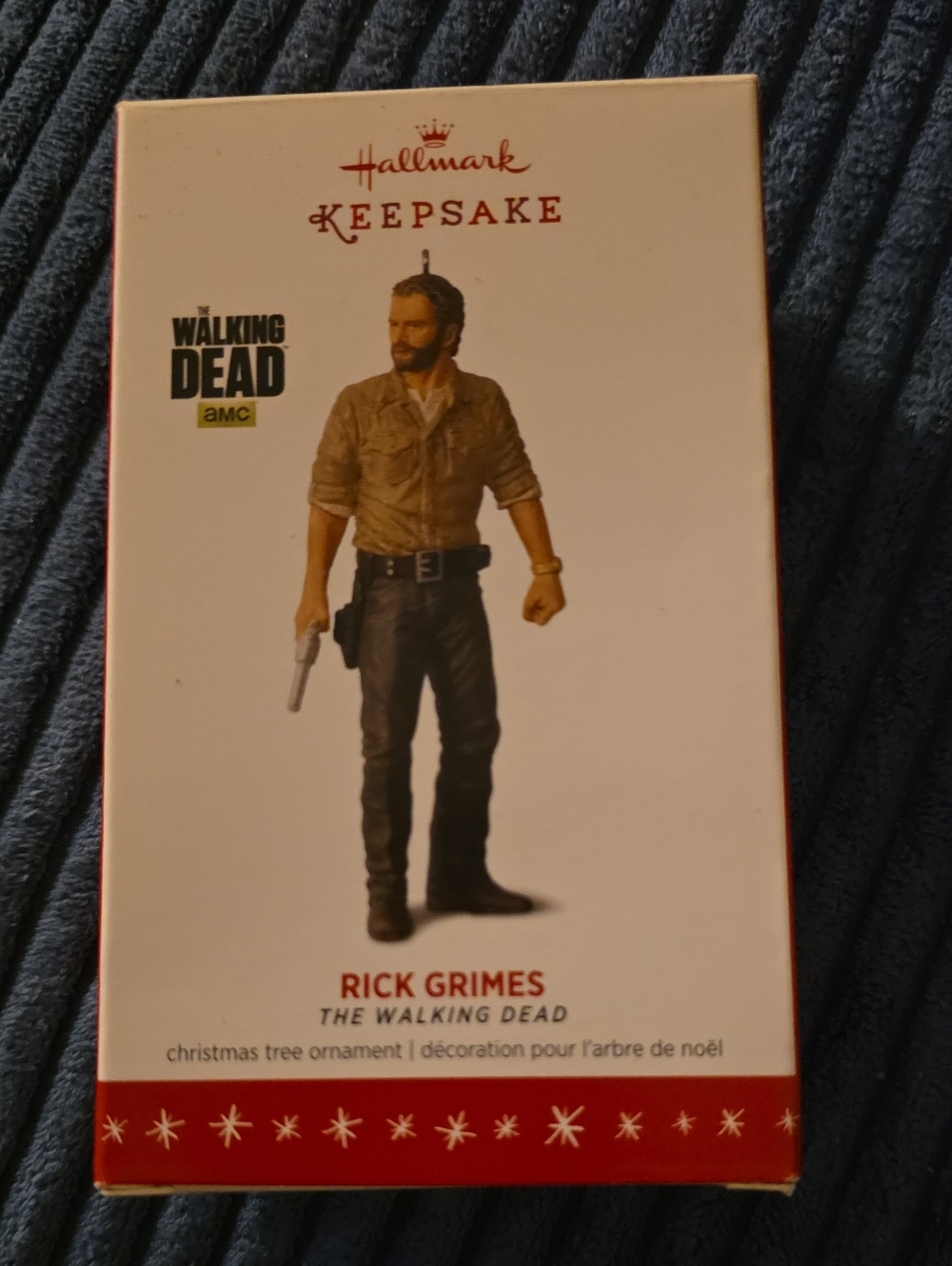 Hallmark Keepsake Ornament -The Walking Dead Rick Grimes 2016
